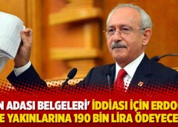 ‘Man Adası belgeleri’ iddiası için Erdoğan ve yakınlarına 190 bin lira ödeyecek