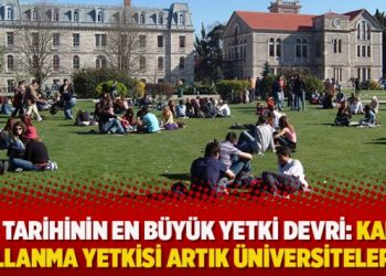 YÖK tarihinin en büyük yetki devri: Kadro kullanma yetkisi artık üniversitelerde