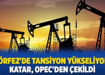 Körfez’de tansiyon yükseliyor: Katar, OPEC’den çekildi