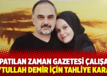 Kapatılan Zaman gazetesi çalışanı Beytullah Demir için tahliye kararı