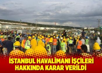 Havalimanı işçileri hakkında karar