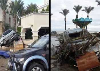 Kuzey Kıbrıs’ta sel felaketi: 4 ölü