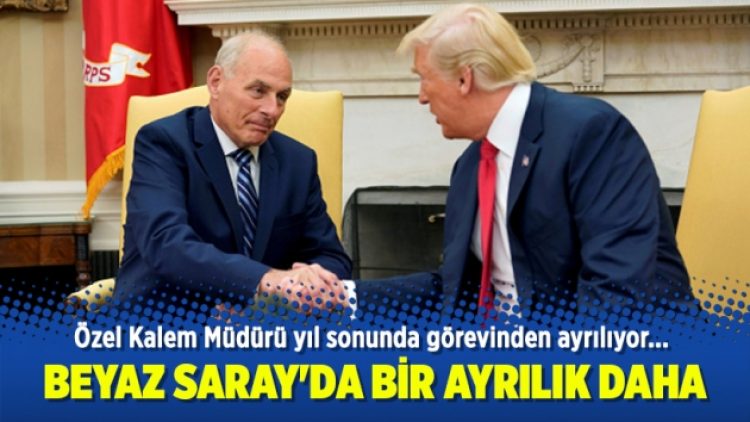 Beyaz Saray’da bir ayrılık daha
