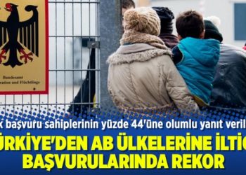 Türkiye’den AB ülkelerine iltica başvurularında rekor
