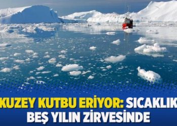 Kuzey Kutbu eriyor: Sıcaklık beş yılın zirvesinde