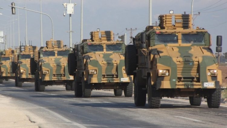 Hatay’a askeri sevkiyat