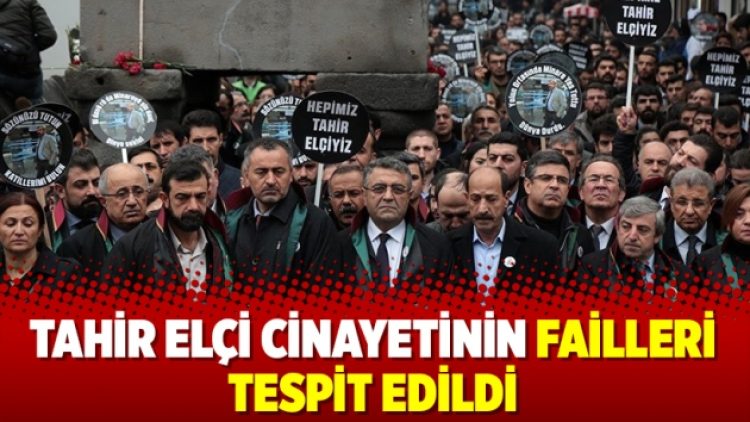Tahir Elçi cinayetinin failleri tespit edildi