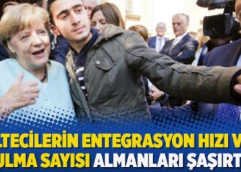 Mültecilerin entegrasyon hızı ve iş bulma sayısı Almanları şaşırttı