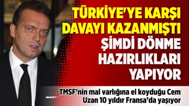 Türkiye’ye karşı davayı kazanmıştı şimdi dönme hazırlıkları yapıyor