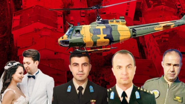 Sancaktepe’de düşen helikopterde yaralanan asker şehit oldu