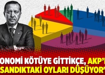 ‘Ekonomi kötüye gittikçe, AKP’nin sandıktaki oyları düşüyor’