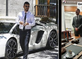 Kenan Sofuoğlu’ndan Meclis’te skandal poz