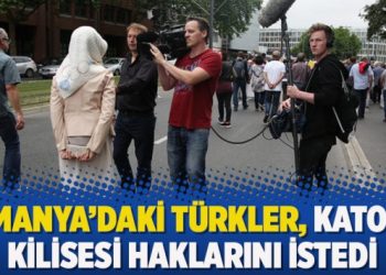 Almanya’daki Türkler, Katolik kilisesi haklarını istedi