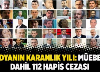 Medyanın karanlık yılı: Müebbet dahil 112 hapis cezası