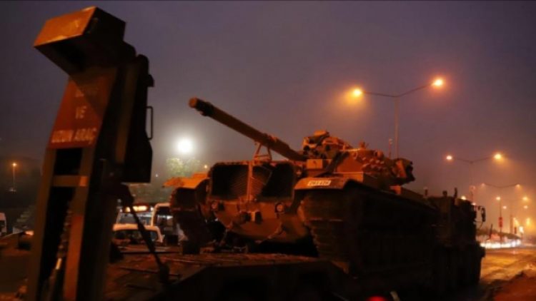 Suriye sınırına askerî sevkiyat