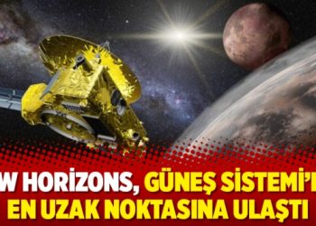 New Horizons, Güneş Sistemi’nin en uzak noktasına ulaştı