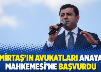 Demirtaş’ın avukatları Anayasa Mahkemesi’ne başvurdu