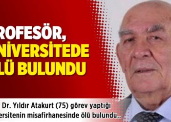 Profesör, üniversitede ölü bulundu