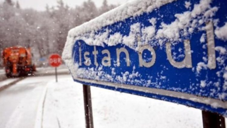 İstanbul’da kar alarmı