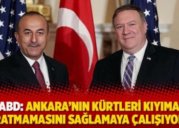 ABD: Ankara’nın Kürtleri kıyıma uğratmamasını sağlamaya çalışıyoruz