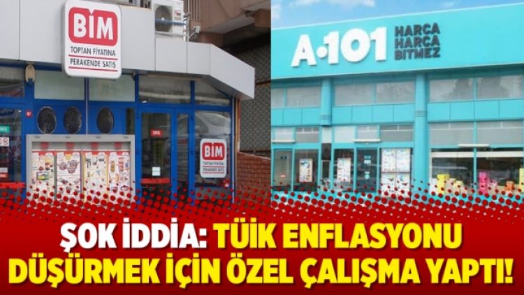 Şok iddia: TÜİK enflasyonu düşürmek için özel çalışma yaptı!