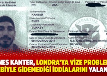 Enes Kanter, Londra’ya vize problemi sebebiyle gidemediği iddialarını yalanladı