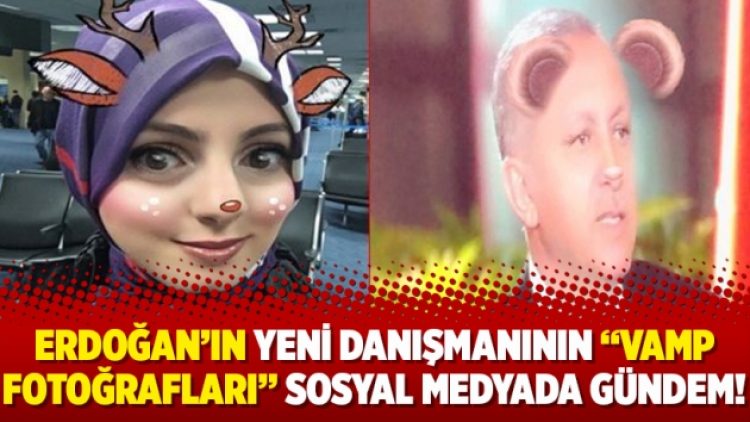 Erdoğan’ın yeni danışmanının “vamp fotoğrafları” sosyal medyada gündem!