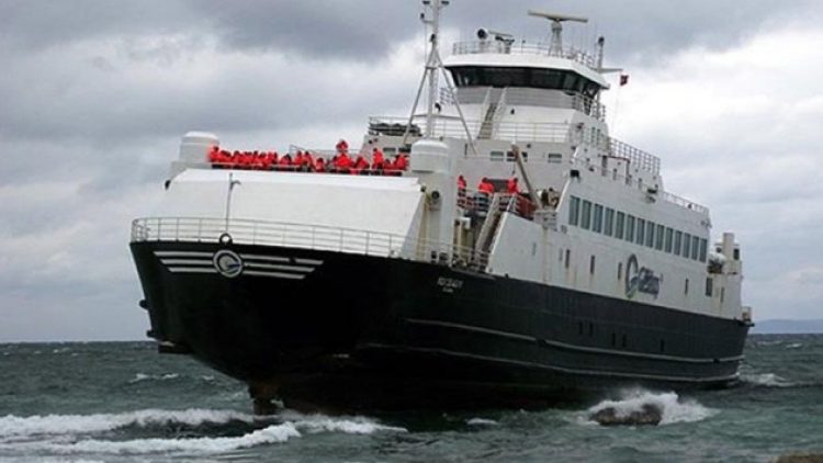 Fırtına nedeniyle seferler durdu!