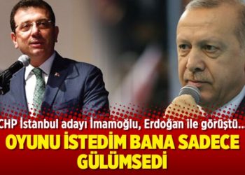 Erdoğan-İmamoğlu görüşmesi sona erdi