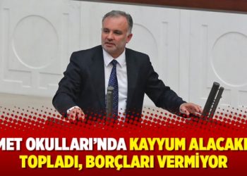 Hizmet Okulları’nda kayyum alacakları topladı borçları vermiyor