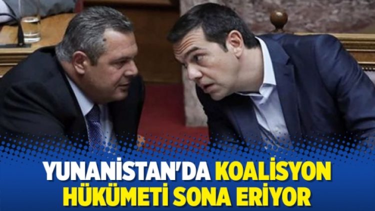 Yunanistan’da koalisyon hükümeti sona eriyor