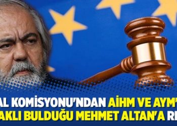 OHAL Komisyonu’ndan AİHM ve AYM’nin haklı bulduğu Mehmet Altan’a ret