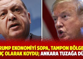 ‘Trump ekonomiyi sopa, tampon bölgeyi havuç olarak koydu; Ankara tuzağa düştü’