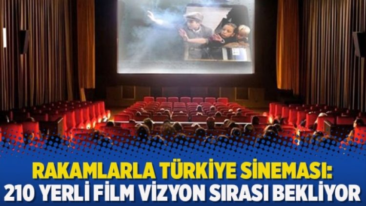 Rakamlarla Türkiye sineması: 210 yerli film vizyon sırası bekliyor