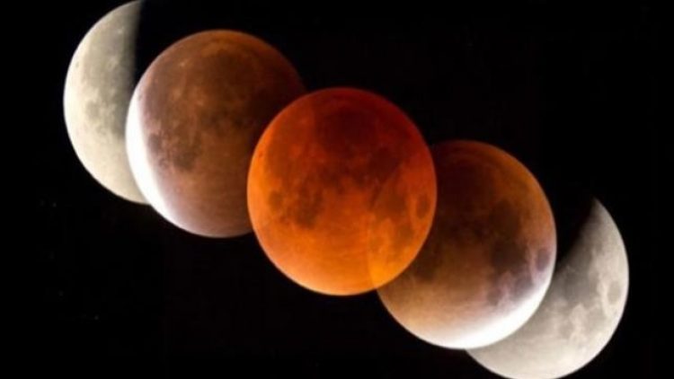 Dünya, Kanlı ay tutulmasını izledi