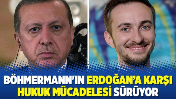Böhmermann’ın Erdoğan’a karşı hukuk mücadelesi sürüyor
