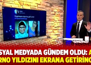Sosyal medyada gündem oldu: Atv porno yıldızını ekrana getirince…