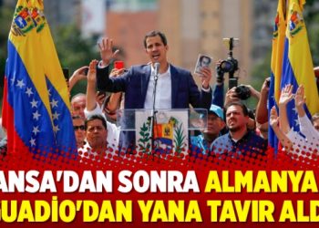 Fransa’dan sonra Almanya da Guadio’dan yana tavır aldı