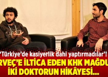 Norveç’e iltica eden KHK mağduru iki doktorun hikâyesi…
