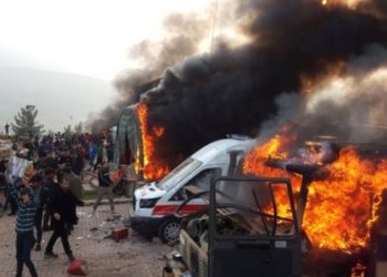 Türk üssünü protesto görüntülerini yayınlayan TV kanalı kapatıldı!