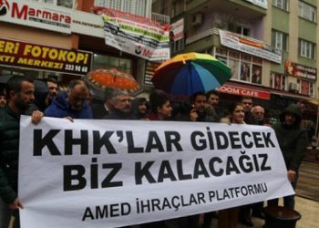 KESK’lilere ‘neden OHAL’i protesto ettin’ davası