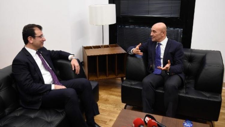Tunç Soyer’den İmamoğlu’na ziyaret