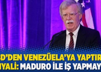 ABD’den Venezüela’ya yaptırım sinyali: Maduro ile iş yapmayın!