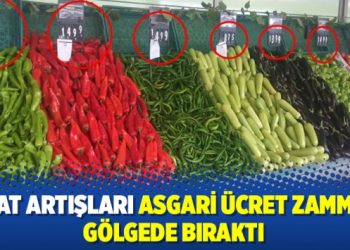 Fiyat artışları asgari ücret zammını gölgede bıraktı