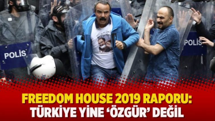 Freedom House 2019 raporu: Türkiye yine ‘özgür’ değil