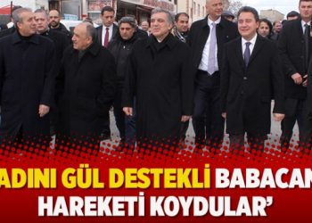 ‘Adını Gül destekli Babacan hareketi koydular’