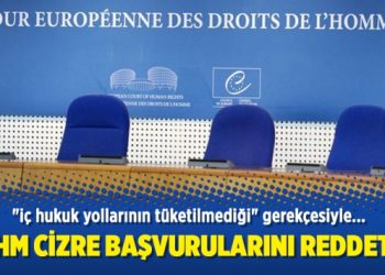 AİHM Cizre başvurularını reddetti