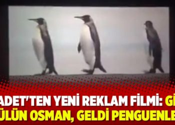 Saadet’ten yeni reklam filmi: Gitti Sülün Osman, geldi penguenler