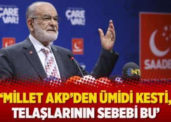 ‘Millet AKP’den ümidi kesti, telaşlarının sebebi bu’
