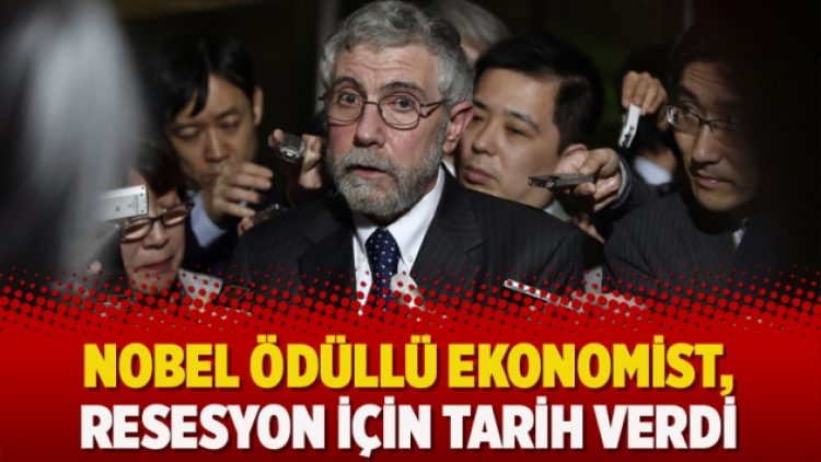 Nobel ödüllü ekonomist, resesyon için tarih verdi